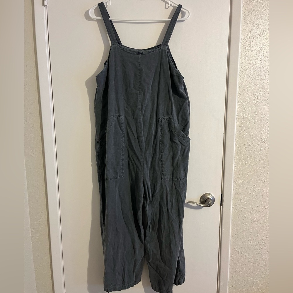 Casual Slate Gray Sleeveless Jumpsuit